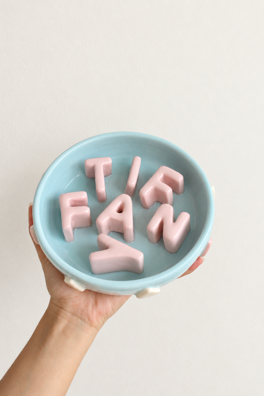 Custom Slow Feeder Dog Bowl with 3D Details