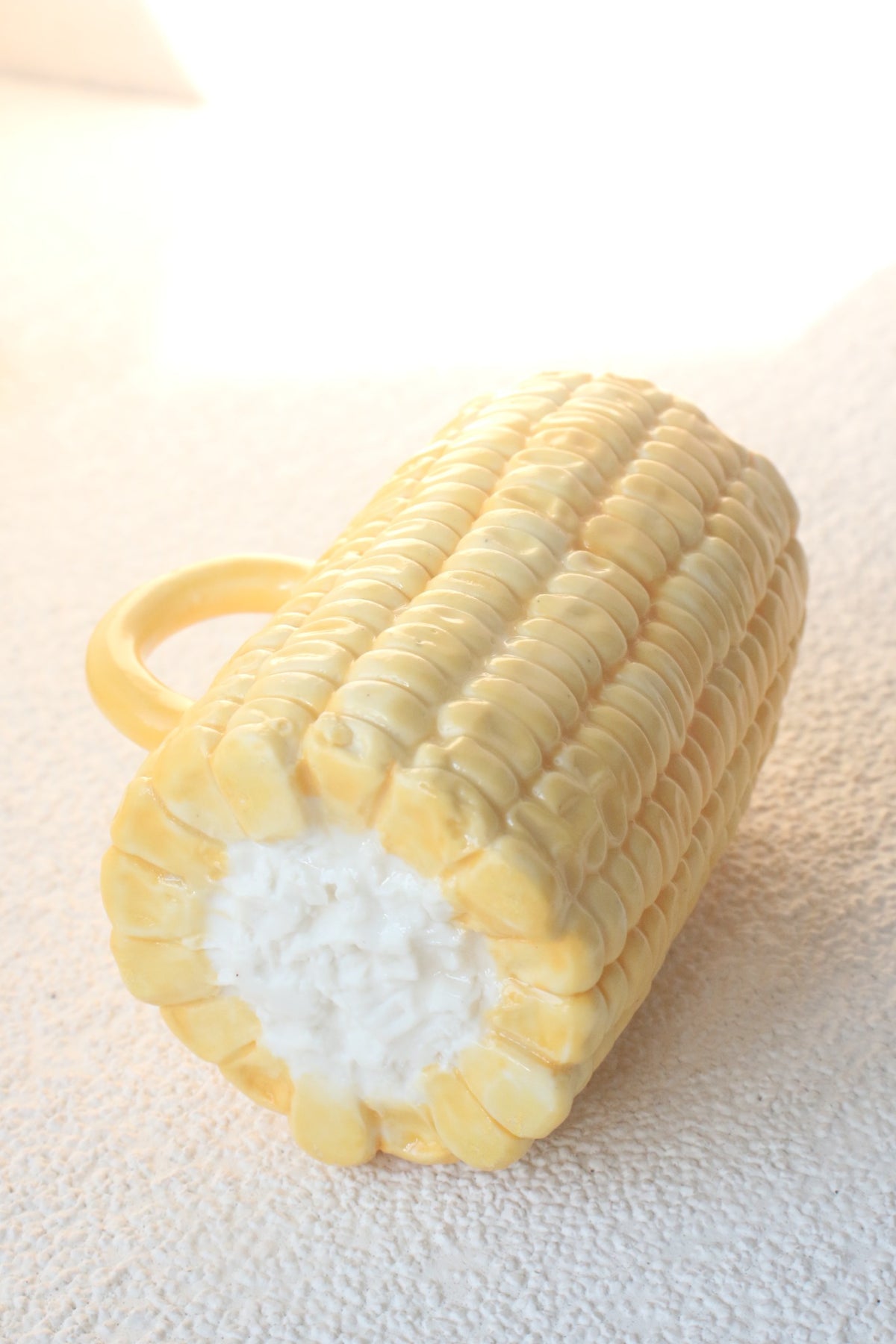 Corn-Shaped Ceramic Espresso Cup