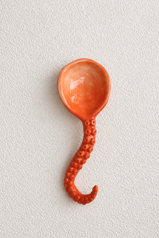 Octopus Tentacle Ceramic Spoon