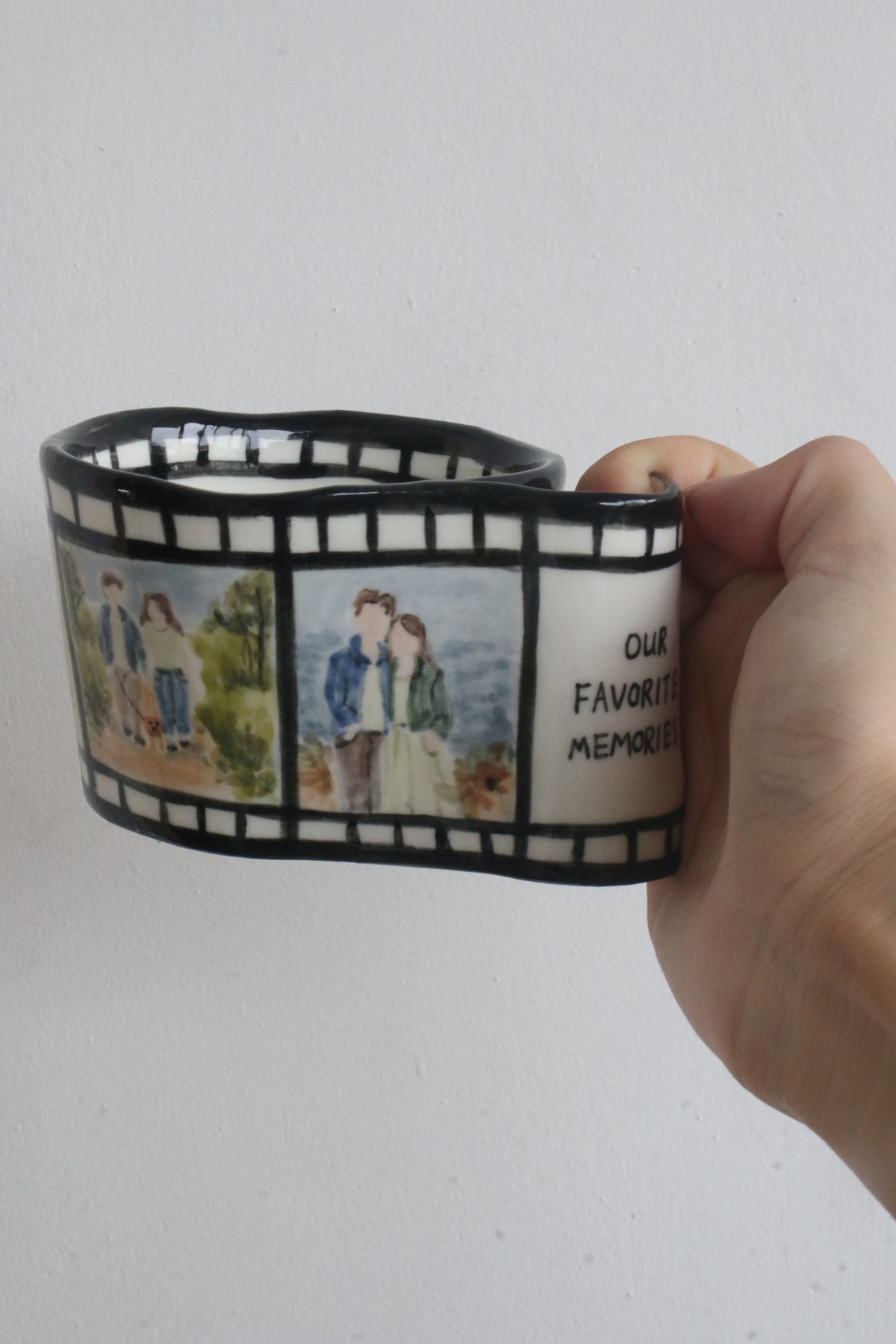 Custom Film Strip Photo Mug