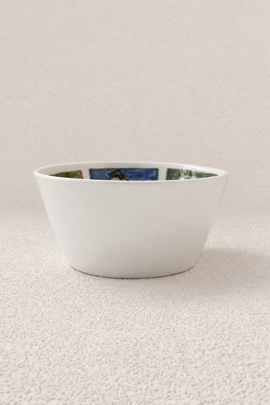 4.5in Custom Hand-Painted Memory Bowl from Your Photos