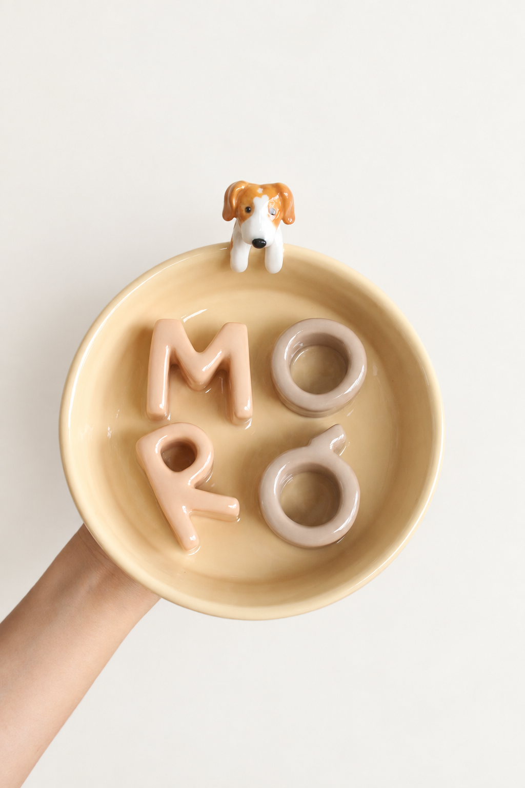 Custom Slow Feeder Dog Bowl with Pet Sculpture