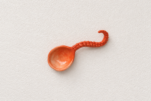 Octopus Tentacle Ceramic Spoon